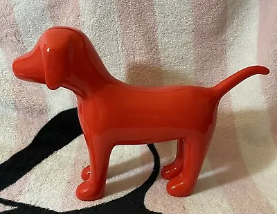 Victoria's Secret Pink Rare Red Hard Plastic Giant Collectible Display Mini Dog • $169.99