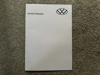 Generic Vw Up Polo Golf Passat Tiguan Touareg Duplicate Service Maintenance Book • $98.65