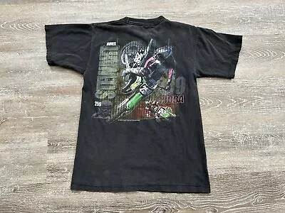 Vintage 2003 James Bubba Stewart 259 Motocross T-Shirt Racing Supercross Y2k • $39.99