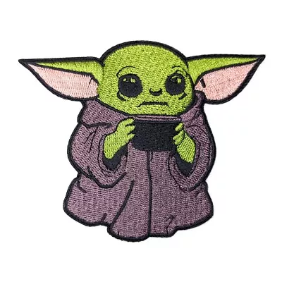 Baby Yoda Embroidered Sew On Patch (Star Wars Mandalorian The Child) • $2.50