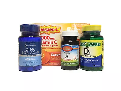 $59.99 • Buy Acne Clear Skin Treatment Vitamins, Supplements Pills