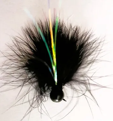 VMC Maribou Hair Jigs In Brown & Black 1/8oz And 1/4 Oz Choose Color And Weight • $4.19