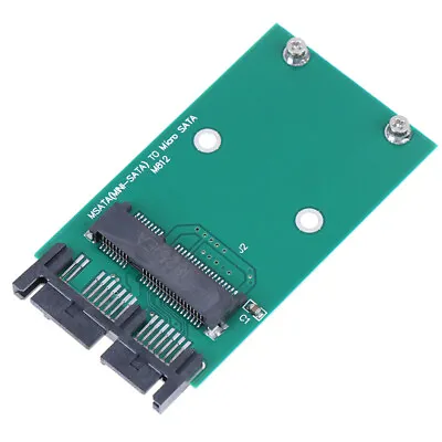 1Pc Mini PCIe PCI-e MSATA 3x5cm SSD To 1.8  Micro SATA Adapter Converter CaN-'h • $7.59