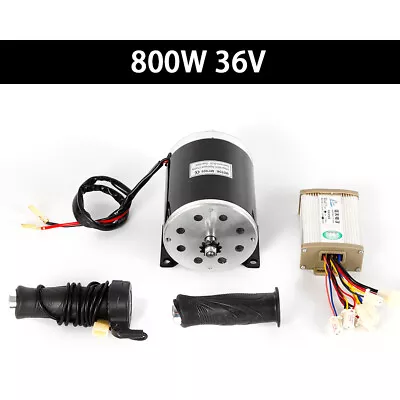 Electric Scooter Motor 800W 36V Brushed Kit With Speed Control Box & Throttle • $99