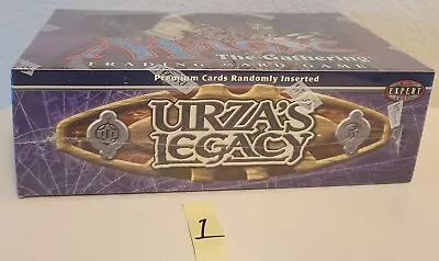 MTG Urza's Legacy ~ Booster Box #1 ~ Vintage And Sealed! • $9399.95