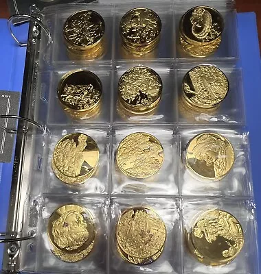 Complete Set Of THE MASTERPIECES OF RUBENS MEDALS Sterling Silver Franklin Mint • $2799.99