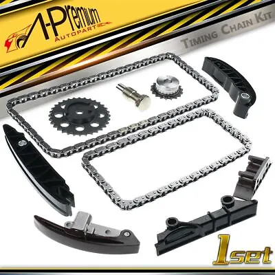 10Pcs Engine Timing Chain Kit For Audi Q7 VW CC Passat Touareg V6 3.6L 03H109503 • $85.99