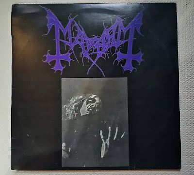 MAYHEM Live In Leipzig LP 1993 Insert Black Metal • $249.99
