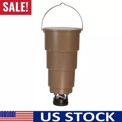 5 Gallon All-In-One Hanging Deer Feeder With Adjustable Timer W/ 4 Batteries US • $86.92