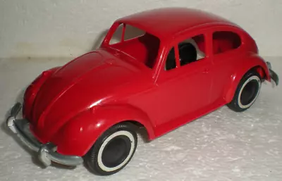 PMC 1959 Volkswagen 1200 VW Beetle Red Friction Promo Toy • $39.99