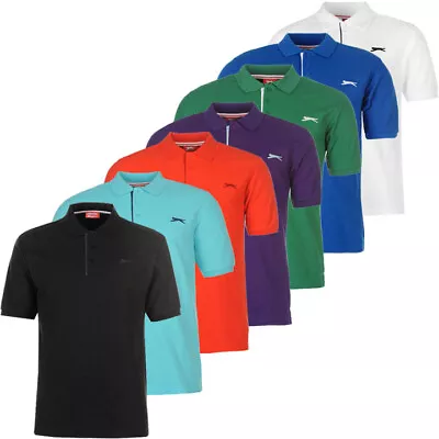 Slazenger Polo Shirt Plain Polo Shirt Polo Shirt Shirt S M L XL 2XL 3XL 4XL New • $21.34