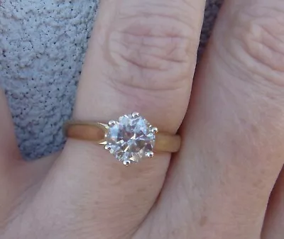 $4199 • Buy $9,999 Natural Australian Champagne Diamond 1.52ct 18k Yellow Gold Ring 807