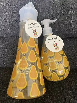 Method Orla Kiely Pear Ginger Collection. 1 Dish Soap 1 Hand Wash • $34.99