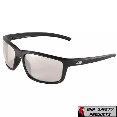 Bullhead Pompano Indoor/Outdoor Anti Fog Clear Mirror Sun Safety Glasses Z87+ • $12.20