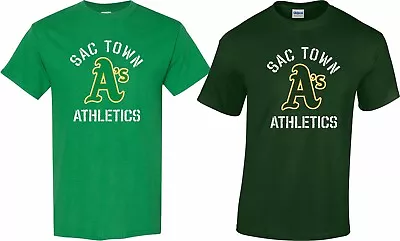 Sac Town A's Sacramento As Athletics T-SHIRT THE ORIGINAL S-5XL • $16.99