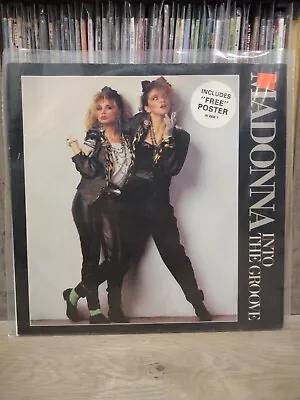 MADONNA VINYL 45rpm/ 12 LP INTO THE GROOVE/ Everybody (Sire*PROMO SINGLE) 1985 • $28.95