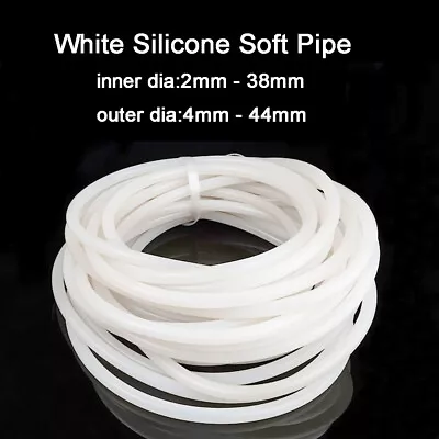 Silicone Vacuum Hose Pipe Tube Water Air ID 2mm 3mm 4mm 5mm 6mm 7mm 8mm 9mm-38mm • $21.38