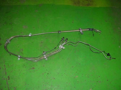 $149.95 • Buy 91 Z32 300ZX 2+0 Fuel Line Vapor Line Brake Line HARD LINES Front To Rear OEM