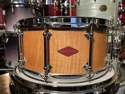 Craviotto Private Reserve Curly Maple 14x6.5” Snare Drum • $1231.92