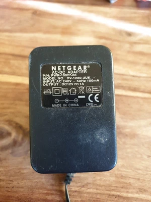 £14 • Buy NETGEAR 12V DV1280-3UK Power Supply Adapter Volt Perfect Working Condition