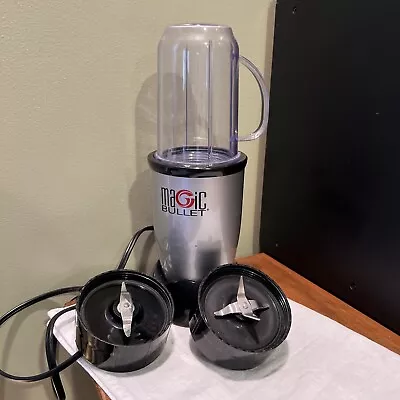 £22.56 • Buy Magic Bullet Blender With Container & 2 Blades Inside MB1001B  250W EUC
