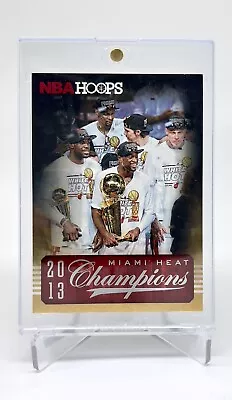 Lebron James Maimi Heat Champions Ssp Case Hit 2013-14 Hoops #301 Wade Bosh • $16.99