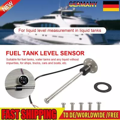 Water Fuel Gas Oil Level Sensor 0-190ohm Fuel Sender Unit For Boat Car Truck RV • £19.92