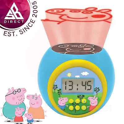 £24.89 • Buy Lexibook Childrens Projector Alarm Clock With Timer│Digital LCD Screen│Peppa Pig