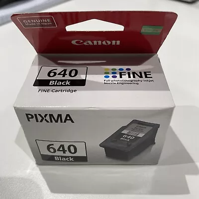 Canon PG640 Genuine Standard Ink For PIXMA MG2160 MG3160 MG3650 - Black • $29.99