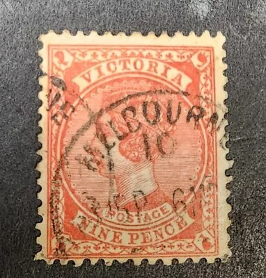 Victoria  1901-1912    9d   Used  G4 • $0.64