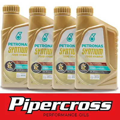 £29.99 • Buy Petronas Syntium 7000 0W20 Car Engine Oil Fully Synthetic 4L 4 Litre (1L X 4)