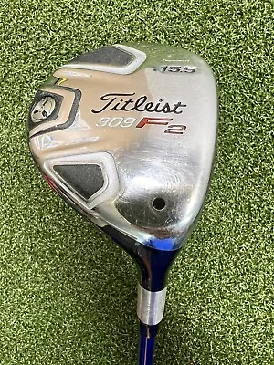 Titleist 909 F2 15.5*  3 Wood YS-6 FW+ Stiff Graphite NEW GRIP / Excellent /AS31 • $65