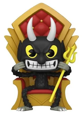 Cuphead Devil In Chair Pop! Vinyl Figure Deluxe #898 • $59.95