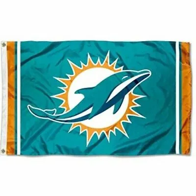 Miami Dolphins Flag ~ Large 3'X5' • $14.99