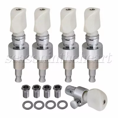 5pcs Banjo Geared Machine Head Tuners Tuning Pegs Instrument Accs • $33.99