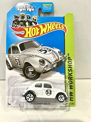 Hot Wheels!  The Love Bug!  Volkswagen Beetle!  New In Package! • $38