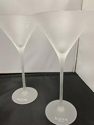 Belvedere Martini Glasses Two Pack • $25