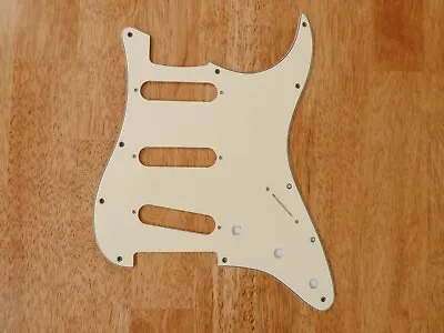 Pickguard 3 Ply Vintage Aged White For Stratocaster   • $13.99