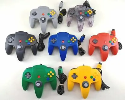 *AUTHENTIC* Original Nintendo 64 N64 CLEAN Controllers - VERY TIGHT OEM Joystick • $58.95