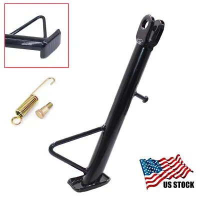 $25.49 • Buy Universal Kickstand Side Stand Parking Leg For Motorcycle Scooter Pit Dirt Bike