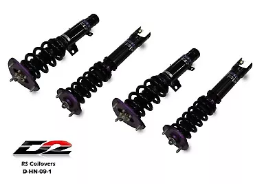 D2 Racing RS Coilovers Adj Suspension New For 13-17 Accord 15-20 TLX D-HN-09-1 • $977.50