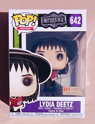 Funko Pop! Beetlejuice Lydia Deetz #642 Box Lunch Exclusive Vaulted  • $89.99