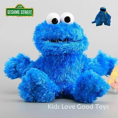 Sesame Street Plush Cookie Monster Hand Puppet Play Games Doll Toy Puppets • $13.99