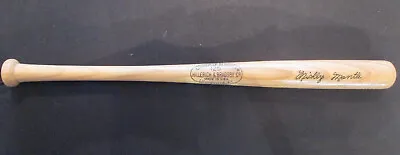 Vintage  MICKEY MANTLE  Hillerich & Bradsby Co  Louisville Slugger  16  Mini Bat • $18.95