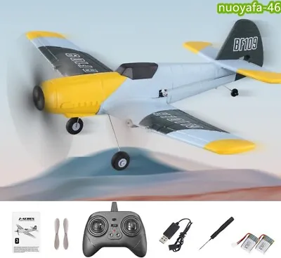 BF-109 Fighter 2.4G 3CH RC Airplane Fixed Wing 6Axis Gyro Aerobatic Glider Model • $68.11