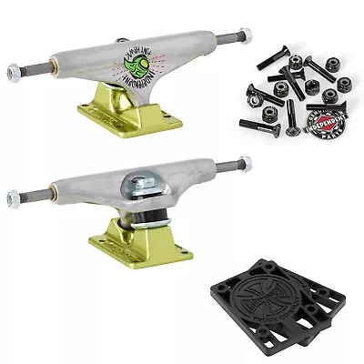 Independent Skateboard Trucks Forged Hollow Tony Hawk + 1/8  Risers Hardware • $55.95