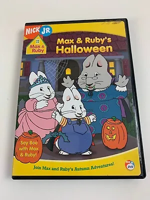 Max & Ruby's Halloween DVD Movie Nick Jr TV Show 96 MIN Animated Vintage 2005 • $11.96