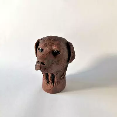 Chocolate Labrador Cast Resin Handle For Walking Stick Making • £20.25