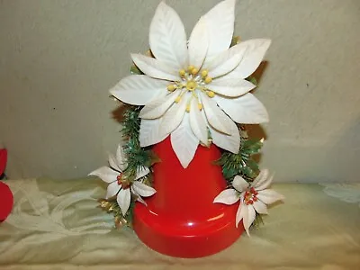 Vintage Poinsetta Musical Bell • $24.95