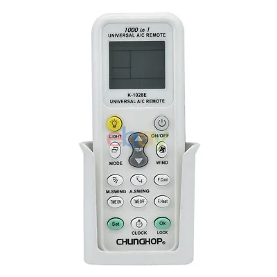 New K-1028E For Universal LCD Air Conditioner IR Remote 1000 In 1 With Bracket • $6.39